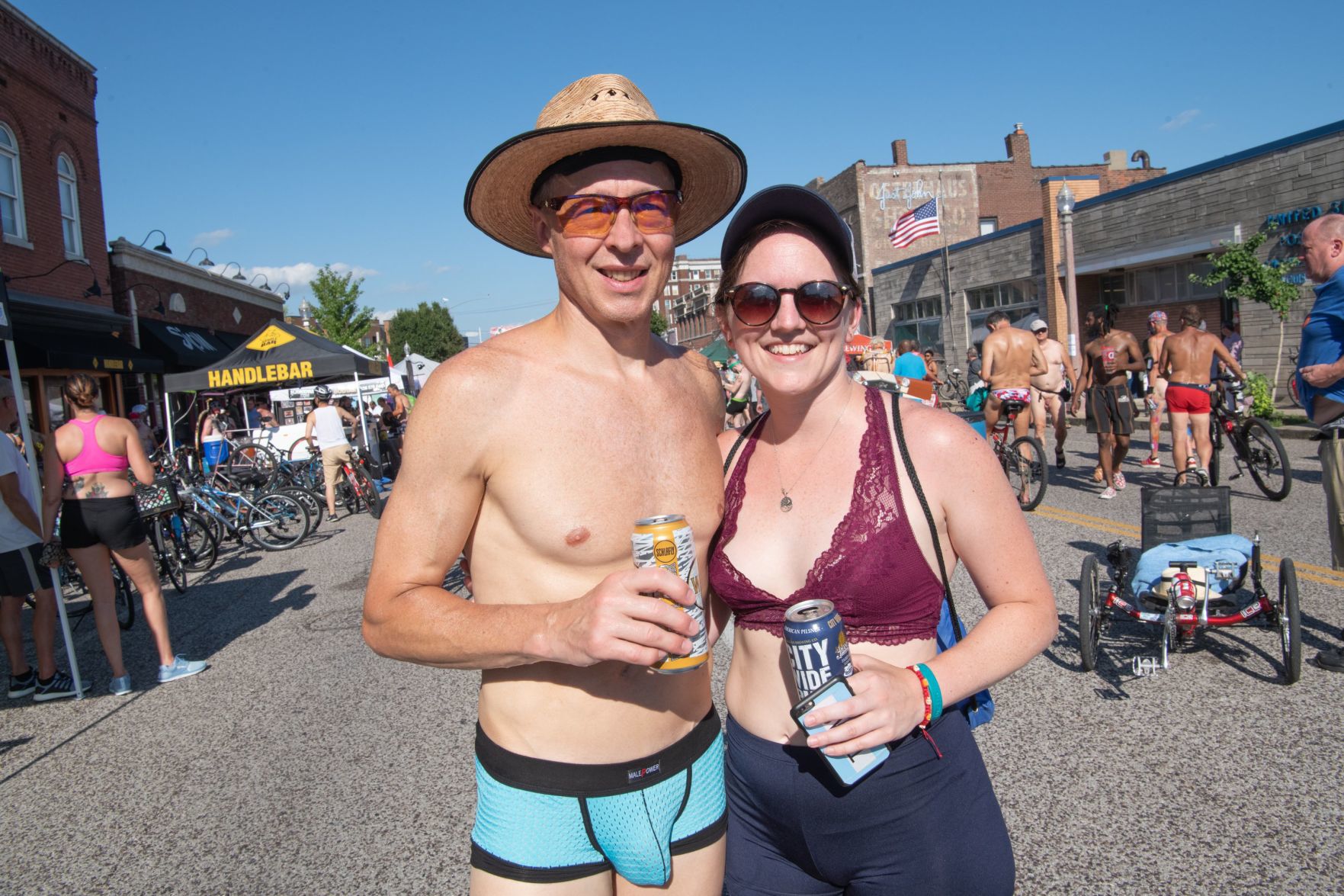 2019 World Naked Bike Ride in St. Louis